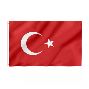2026 Turkiye seçim bayrağı özel hızlı kargo ekran baskılı 100% Polyester dijital grafik özel Logo otomotiv hedef sonu - Product Image 2