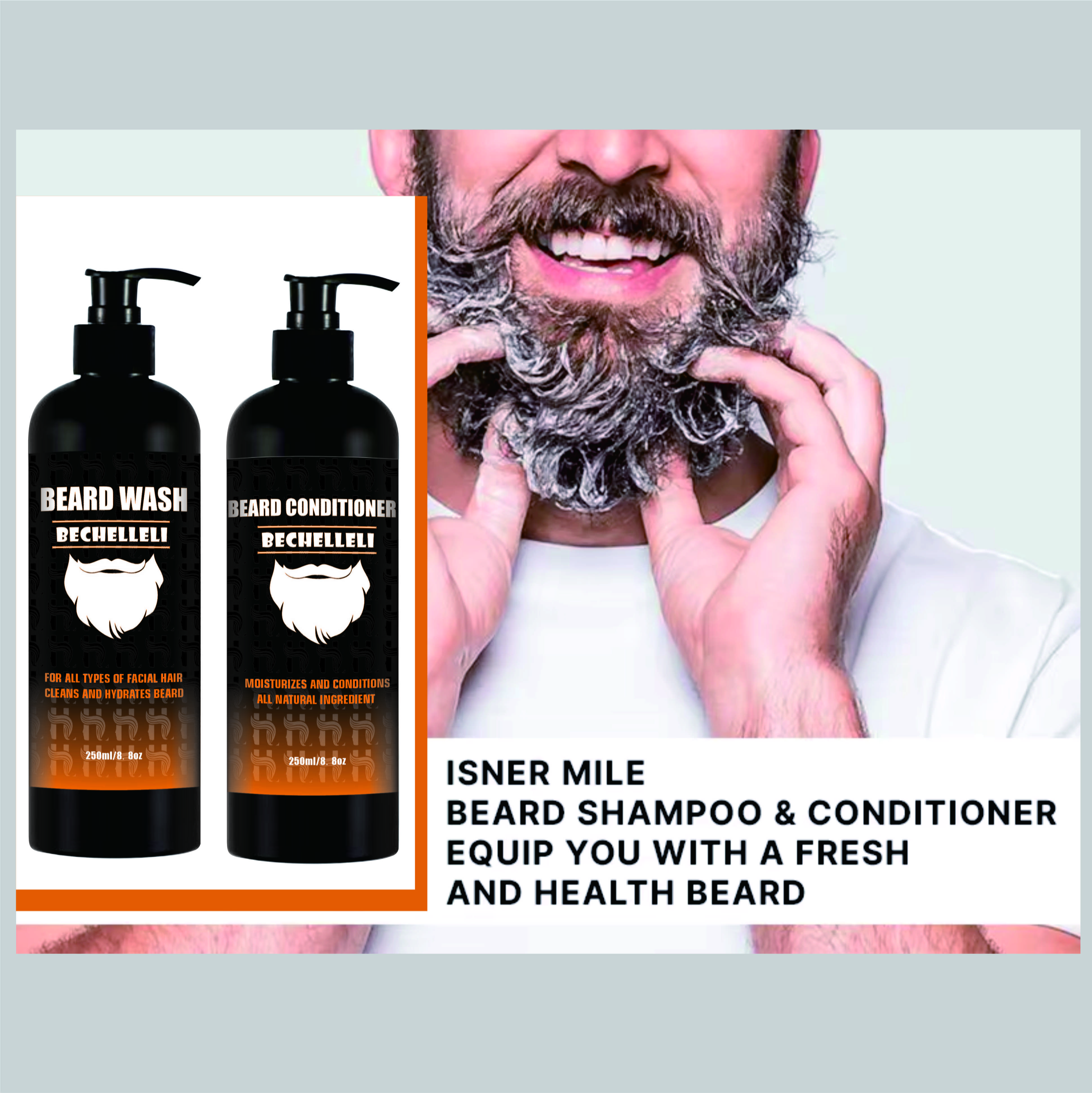 SHAMPOOING À BARBE 250ml