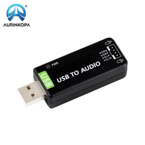 USB to <strong>audio</strong> module driver-free sound card for <strong>Raspberry</strong> <strong>Pi</strong>/Jetson Nano/VisionFive2 external <strong>audio</strong> converter with USB cable - Product Image 2