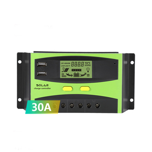Techfine 30 Ампер блок управления установкой на солнечной батарее 48v pwm Контроллер заряда ШИМ контроллер постоянного тока - Product Image 1