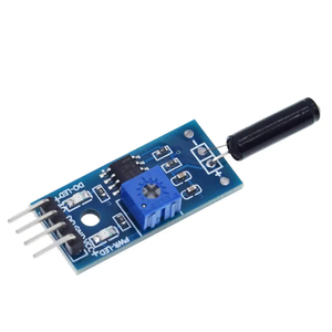 Das normaler weise offene Alarms ensor modul des Vibrations schalters SW18010P wird für Arduino verwendet - Product Image 4