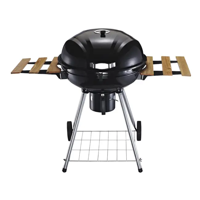Cortile personalizzato da 21.5 pollici per cucinare Barbecue in acciaio da campeggio griglia per Barbecue portatile a carbone