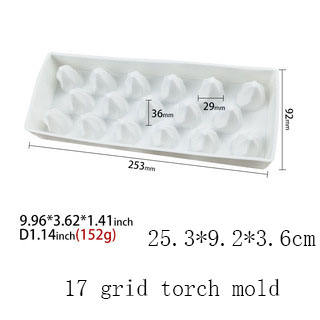 D5087-6 17 grille torche moule