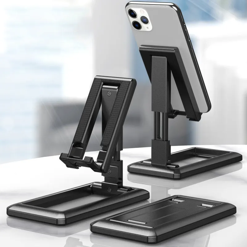 Новый Выдвижной кронштейн для мобильного телефона складной Стенд Портативный Регулируемый держатель для смартфона планшетный стенд для iPad для iPhone