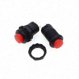 DS-427 Round Button <strong>Switch</strong> With Lock Self Lock No Self Reset 12MM Key