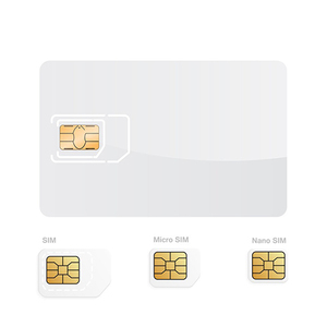 Programmier bare SIM-Karte JAVA-Karte 128K mit Mini/Micro/Nano 3 in1 Schneiden einer benutzer definierten SIM-Karte für Telekommunikation unternehmen - Product Image 4