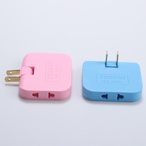 Enchufe de EE. UU. Convertidor de enchufe giratorio de 180 grados Extensión 3 en 1 Adaptador de enchufe mini de enchufe múltiple - Product Image 3