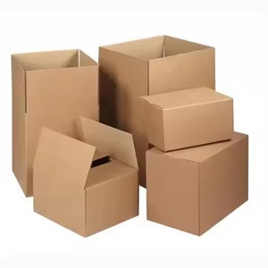 定制标志印刷回收瓦楞纸板纸箱重型纸板包装运输箱 - Product Image 3