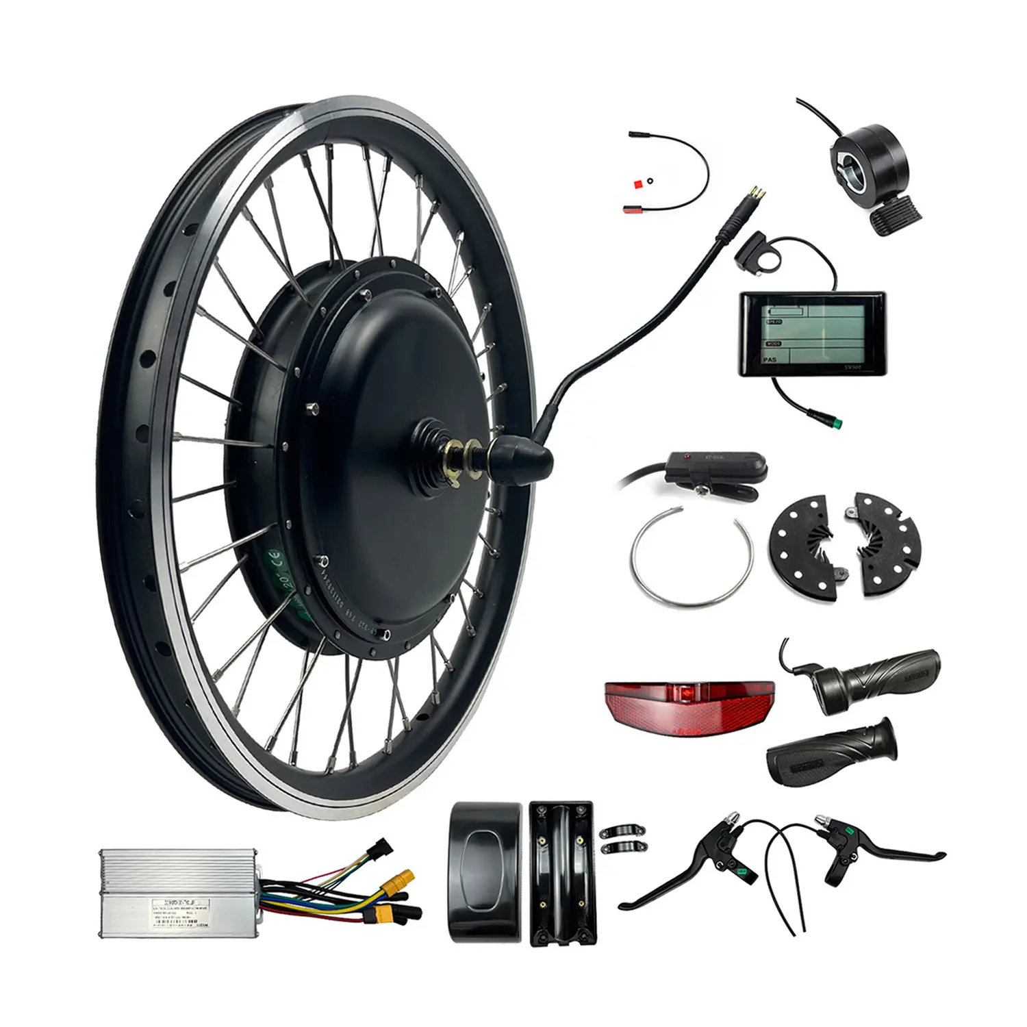 48v 1000w 1500w 2000w 3000w E-Bike-Umrüstsatz Günstiger Preis E-Bike-Kit Schnelles elektrisches Umrüstkit