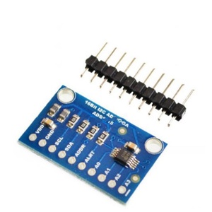 I2C ADS1015 ADS1115 modulo a 4 canali ADC a 16 Bit con amplificatore di guadagno programmabile da 2.0V a 5.5V RPi - Product Image 1