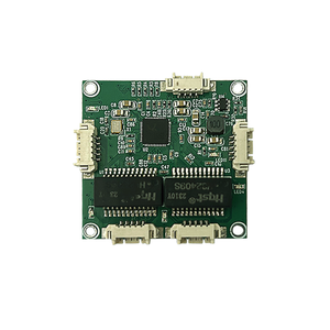 4ポート10/100 Mbpsネットワークスイッチ出力4ピンヘッダーDC入力2ピンヘッダーピッチ工場生産 - Product Image 1