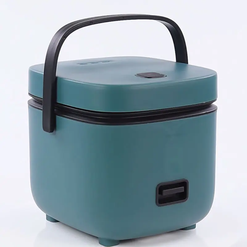 1.2l capacity 200w green branded elegant 1 person mini smart electric electro rice cooker