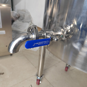 200L Heating Mixing Bucket 0.75Kw <strong>Mixer</strong> <strong>Customized</strong> High-speed Homogenizer Electric Heating Liquid - Product Image 4