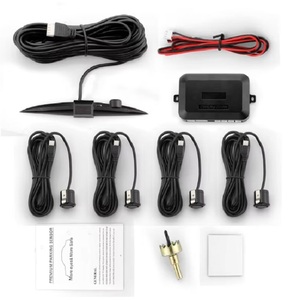 Kit de radar de respaldo inverso de sensores de estacionamiento de automóviles a prueba de agua con monitor de pantalla LED Sistema de estacionamiento de automóviles - Product Image 2