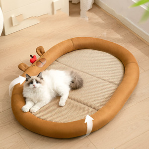 Summer <strong>3D</strong> Cool New <strong>Pet</strong> Mat Small Size Breathable Dog and Cat Nest with Ice Beans <strong>Pillow</strong> Cushion for Cat Sleeping - Product Image 1