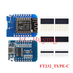 Scheda di sviluppo D1Mini CH340/FT232 ESP8266 Wireless Wifi NodeMcu Lua modulo TYPE-C/Micro interfaccia USB - Product Image 5