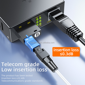 SAIVXIAN SC APC Conector rápido de fibra óptica Adaptador de conexión en frío Modelo LC para redes CWDM 5G WiFi CATV para aplicaciones FTTH - Product Image 4
