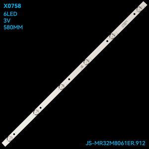 X0758 แถบไฟ LED ทีวีสําหรับ JS-MR32M8061ER.912 แถบไฟ LED ทีวี - Product Image 2