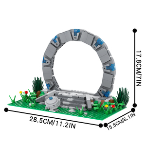 Moc1112 חלל בין כוכבי-כוכבית הקולנוע מודל חינוכי diy בניין חינוכי diy בלוק מגדיר צעצועים לילדים 496 יח' - Product Image 6
