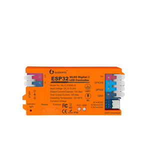 Gledopto New ESP32 WLED Controller DC5-24V 15A für DIY Hobby mit Typ-C-Anschluss und Relais konfiguration mit RGBIC