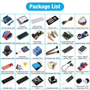 For <strong>Uno</strong> R3 Starter Kit Official Version Upgrade with Android Compatibility for <strong>Arduino</strong> Learning