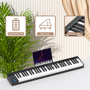 Konix电子最便宜的钢琴键盘Usb电池音乐钢琴键盘专业Mid 61键乐器 - Product Image 4