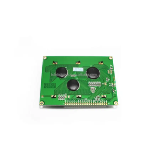 Alta qualità 12864B LCD 128x64 caratteri 12864B 5V schermo blu retroilluminazione modulo Monitor LCD LCD 12864 grossista - Product Image 2
