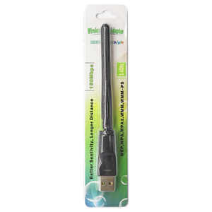 Dual Band USB 600Mbps WiFi Adapter AC600 2.4GHz 5GHz Antenna for PC Mini <strong>Computer</strong> 802.11b/n/g/ac <strong>Network</strong> Card Receiver <strong>Wireless</strong> - Product Image 1