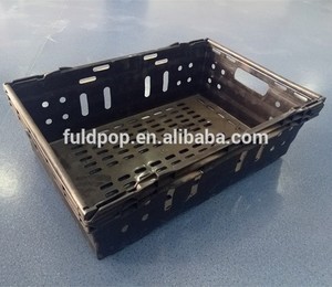Wholesale Heavy Duty Nestable and <strong>Stackable</strong> Plastic Storage <strong>Crates</strong> - Product Image 3