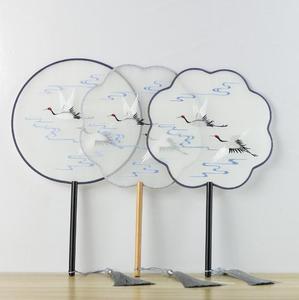 Chinese Classical Circular <strong>Fan</strong> Real Silk Hand <strong>Fan</strong> Stitchwork Gift <strong>Fan</strong>