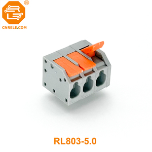 new design 5.0mm pitch <strong>spring</strong> <strong>terminal</strong> <strong>block</strong> with operation lever - Product Image 4