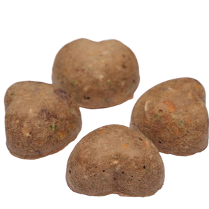 Hewan peliharaan berbentuk hati kaya akan Protein vitamin sempurna hadiah latihan hewan peliharaan berbentuk hati tanpa tulang daging Patty pembekuan makanan kering - Product Image 2