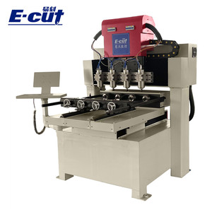 Máquina cortadora de carpintería con maquinaria CNC de husillos múltiples con dispositivos rotativos y enrutador CNC de 4 husillos - Product Image 1