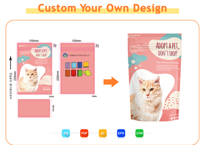 Tùy chỉnh sinh thái có thể tái chế Ziplock thực phẩm giấy kraft đứng lên túi phẳng bao bì cho bánh gạo phồng đồ ăn nhẹ - Product Image 5