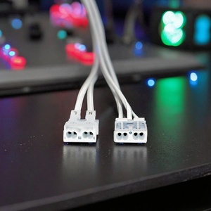 Bloque de terminales de cable de empuje de 3 pines sin tornillos Tipo de empuje de 5 posiciones con pie fijo - Product Image 6