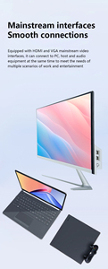 Factory Price Desktop 24 Inch All-in-one PC i3 i5 i7 i9 Processor 1902* 1080p Desktop All in One <strong>Computer</strong> - Product Image 2