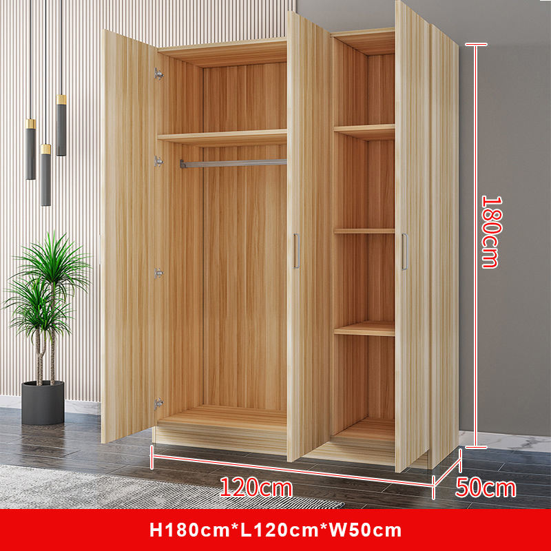 Wood grain color H180*W120*D50 CM