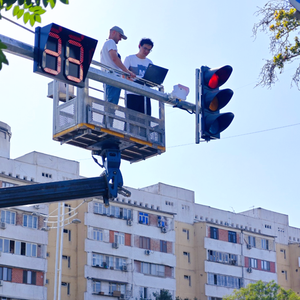 جهاز رادار مرور DTAM D29-V مع تقنية دمج الرؤية، كاشف رادار للمرور بمدى 260 متر، جهاز استشعار رادار مرور عالي الدقة - Product Image 6