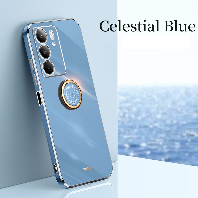 Case + Ring Stand&blue