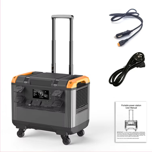 Sistema de respaldo multifuncional de 3000W con tecnología de Recarga Solar rápida para viajes en RV o preparación para desastres