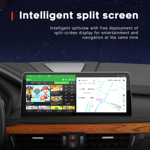 ระบบ android13 GPS รถยนต์แบบสัมผัสมัลติมีเดีย8คอร์พร้อมหน้าจอรถยนต์ X3 X1 BMW 2 3ชุด EVO ในตัวหน้าจอ CarPlay - Product Image 4