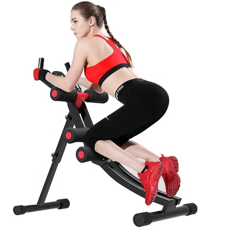 Máquina de treino abdominal ab core, equipamento esportivo fitness
