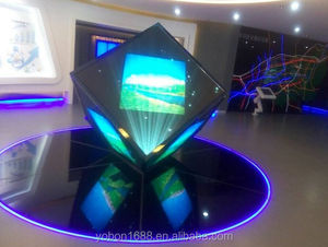室内外异型3D发光二极管魔方显示器6面店铺招牌广告 - Product Image 5