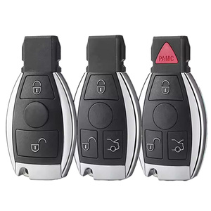2/3/4ปุ่มสำหรับ Mercedes Benz BGA NEC C E R S CL GL SL CLK W211 W203 W204ปลอกหุ้มกุญแจรีโมทรถยนต์อัจฉริยะ