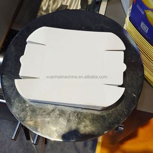 Máquina de fabricación de cajas de papel rectangulares para contenedores de alimentos - Product Image 6