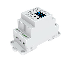 DL DC12V 24V 4CH DMX512 din-рейка контроллер беспроводной DMX 0-10V DMX512 декодер - Product Image 1