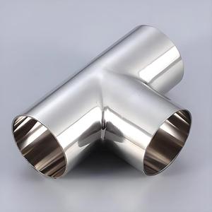 Apex Chất lượng cao 304 và 316 thép không gỉ 3 chiều TEE bspt ren lắp ống 1/2 "3/4" 1 "Kích thước bằng nhau đúc kỹ thuật - Product Image 2