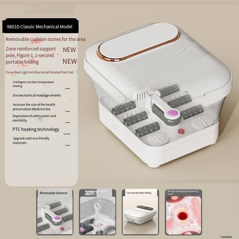 Modèle classique mécanique 9801d - Pas d'affichage d'humidité - Lumière rouge ant