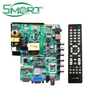 DVB Set üstü kutusu anakart İmalat PCBA evrensel TV anakart kontrol paneli LCD akıllı TV anakart uzaktan kumanda ile - Product Image 5