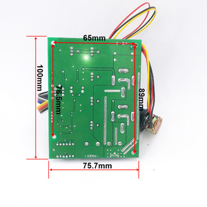PWM regolatore di velocità DC motore display digitale 0 ~ 100% regolabile modulo di azionamento di ingresso MAX60A 12V 24V - Product Image 4